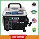 Portable 2-cycle Gas Powered Generator Compact 1200 Peak Watt Camping Trips Hot