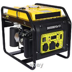 Portable 4200W Gas Powered Open Frame Inverter Generator For Home Use Outdoor