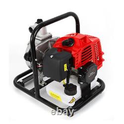 Portable 43cc 1.7hp Engine Gas Powered Water Pump Transfer Booster Pump 6500 rpm