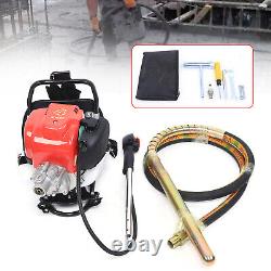 Portable 4Stroke Gas Power Backpack Concrete Vibrator Vibrating Machine Air Cool