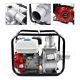 Portable 4 Stroke 7.5hp Gas Power Water Transfer Pump 60m³/h For Fire Irrigation