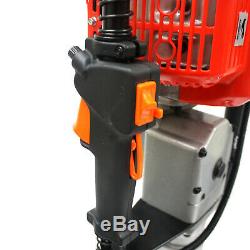 Portable 52cc Gas Powered Pile Driver T Post Pole Fence 2 Stroke Fencing Hammer