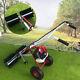 Portable Artificial Grass Brush Gas Power Broom Handheld Turf Lawn Sweeper 1.2l