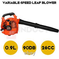 Portable Cordless Gas Powered Leaf Blower Vacuum 28CC 2-Stroke Vaccum Cleaner