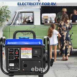 Portable Gas Generator 1200W Emergency Home Back Up Power Camping Tailgating
