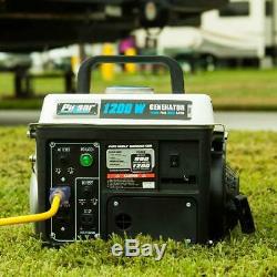 Portable Gas Generator Power Electric RV Camping Small Quiet Gasoline Powered