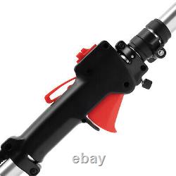 Portable Gas Power Handheld Sweeper Air Cooled Broom Driveway Walkway Cleaning