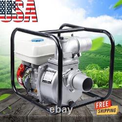 Portable Gas Powered 4 Stroke Gasoline Water Pump 7.5 HP Garden Irrigation 210cc