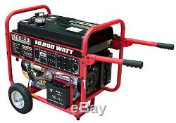 Portable Gas Powered Electrical Generator 10,000 Watt Power Electric Start
