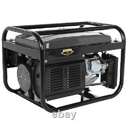 Portable Gas Powered Generator Engine, 4200W 120V For Home Backup Power