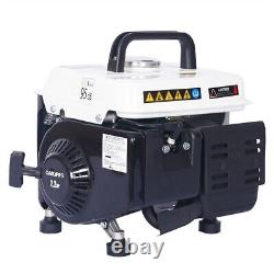 Portable Gas-Powered Generator with Carrying Handle, Outdoor Generator Low Noise