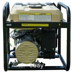 Portable Gasoline Generator Power Propane Gas Outdoor Dual Fuel Quiet Emergency