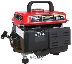 Portable Generator 2-Stroke Gas Powered Manual Start Campgrounds Tailgating Unit