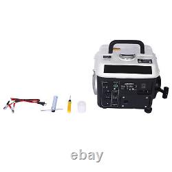 Portable Generator 900W Low Noise Gas Powered Backup Home Outdoor Camping Travel