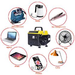 Portable Generator 900W Low Noise Gas Powered Outdoor Generator For Home Backup