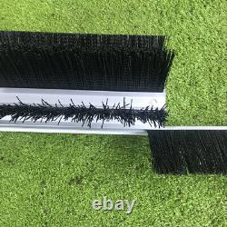 Portable Handheld Artificial Grass Brush Gas Power Broom Turf Lawn Sweeper Tool