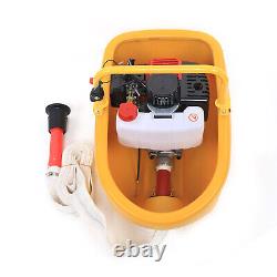 Portable Irrigation Water Pump Engine Water Pump With Canvas Water Pipe Gas Power