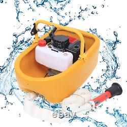 Portable Irrigation Water Pump Engine With Canvas Water Pipe Gas Power Quality