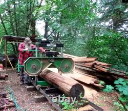Portable Sawmill Bandmill Band Mill Saw Mill bandsaw Log Milling Saw Gas Powered