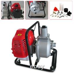 Portable Water Transfer Pump 2HP 43cc Gas Powered Water Pump For Irrigation
