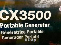 Powermate CX3500 3500W Gas Portable Generator 120VAC Recoil Back Up Power