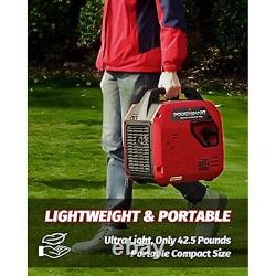Powersmart Portable 2200W Inverter Generator Gas Powered Outdoor Camping Home