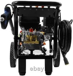 Pressure Washer Gas Powered 3100 PSI Portable Wheels 212cc Engine Excell Black