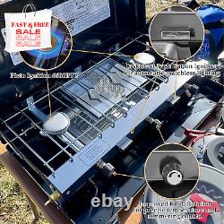 Propane Cooker Stove Burner Outdoor Gas Portable Camping 1Lb. Tanks LPG Tailgat