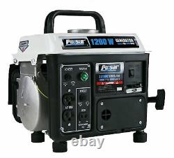Pulsar 1200 watt generator Portable Home emergency backup generators gas powered