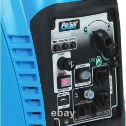 Pulsar 2200 Watt Portable Dual Fuel Gas Propane Inverter Generator PG2200Bis