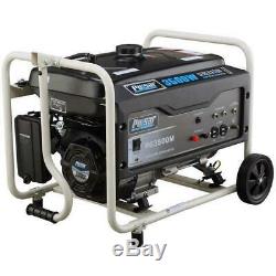 Pulsar 3500 Watts Portable Gas Powered Generator with Mobility Kit PG3500MR