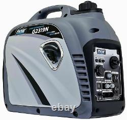 Pulsar G2319N 2,300W Portable Gas-Powered Inverter Generator with USB Outlet NEW