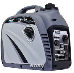 Pulsar G2319N 2,300W Portable Gas-Powered Inverter Generator with USB Outlet & P