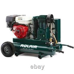 Rolair 7722HK28 9HP 9 Gal 2 Stage Portable Gas Powered Air Compressor