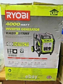 Ryobi Portable Inverter Generator 4000W Gasoline Gas Powered Digital (Open Box)