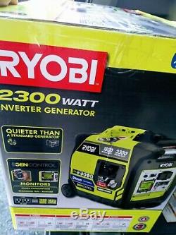 SEALED RYOBI 2300W BLUETOOTH GAS-POWERED INVERTER GENERATOR RYi2300BTA BRAND NEW
