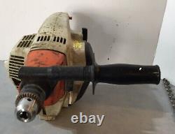 STIHL BT45 Portable Gas Powered Hand Held Drill Auger & Stabilizing Handle Runs
