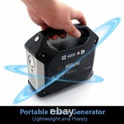SereneLife Portable Generator, 155Wh Power Station, Quiet Gas Free Power