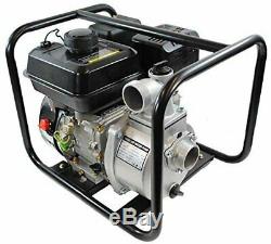 Shop4Omni 4 Stroke 132 GPM 2 Inch 7 HP Gas Powered Portable Water Pump