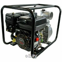 Shop4Omni 4-Stroke 220 GPM 3 Inch 7 HP Gas Powered Portable Water Pump