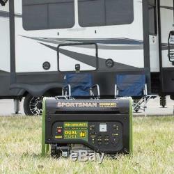 Sportsman 4000-W Portable Dual Fuel Gas Powered Generator Home Backup RV Camping