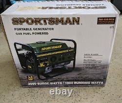Sportsman GEN2000 2,000-W Quiet Portable Gas Powered Generator Home RV Camping