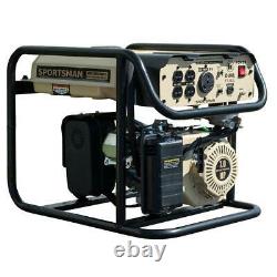 Sportsman Generator 4000-Watt 6-Outlet On/Off Switch Dual Fuel Gas-Powered