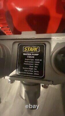 Stark 33cc Portable Water Transfer Pump Gas-Powered 2-Stroke Engine 72029
