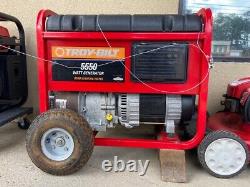 TROY-BILT 5550 Watt Portable Gas Generator Backup Power Home Model # (TDW023079)