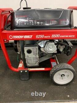 Troy Bilt 6250 Watt Portable Gas Portable Generator Backup Power Home Standby