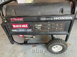 Used Portable Gas Generators BLACK MAX / Honda
