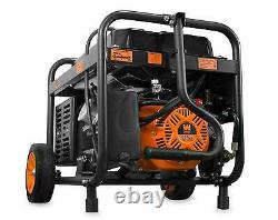 WEN 4,750-W Portable Hybrid Dual Fuel Gas Powered Generator with Electric Start