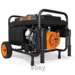 WEN Portable Generator 4750W 120V 233cc Gasoline Powered/Electric Start Muffler