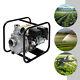 Water Pump 7.5 Hp 3 Portable Gas-powered Water Pump Air-cooled 4stroke Gasoline